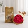 Velvet Embrace Chocolate And Bouquet Combo Online