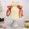 Velvet Ribbon Christmas Cake Online
