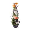 Vertical centrepiece of Orange Shades Online
