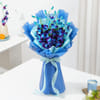 Gift Vibrant Blue Orchids Bouquet