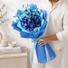 Shop Vibrant Blue Orchids Bouquet