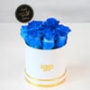 Gift Vibrant Blue Rose Arrangement for Father's Day