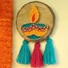 Gift Vibrant Diwali Diya String Art Wall Hanging