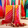 Vibrant Festive Leheriya Duppata Online