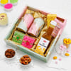 Vibrant Holi Celebrations Gift Tray Online