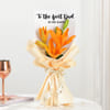 Gift Vibrant Orange Lily Best Dad Bouquet