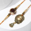 Victorian Bhai Bhabhi Rakhi Set Online