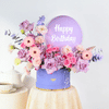 Violet Charm Birthday Arrangement Online