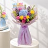 Gift Violet Charm Birthday Bouquet