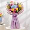Buy Violet Charm Birthday Bouquet