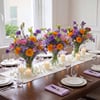 Violet Symphony Tablescape