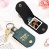Virgo Energy Personalized Photo Keychain for Him