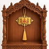 Gift Wall Hanging and Diyas Diwali Set