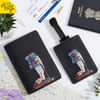 Wanderlust Passport Cover and Luggage Tag Combo For Men Online