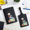 Wanderlust Passport Cover and Luggage Tag Combo For Women Online