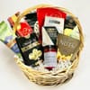 Warm Christmas Gourmet Indulgence Basket