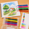 Gift Watercolour Brush Pen Set - 12 Pcs