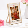 Shop We Grow Togther Personalized Golden Metal Frame