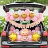Welcome Baby Girl Car Trunk Decor Kit for Baby Shower Online