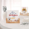 When Life Gives You Birthdays Eat Cake Personalized Sandwich Frame Online