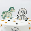 Buy Whimsical Animal-Themed Cake (1 Kg)
