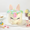 Gift Whimsical Bunny Pastel Cake