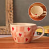 Whimsical Chequered Heart Mug - Single Piece Online