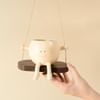 Gift Whimsical Swing Planter Friend