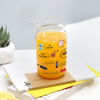 Shop Whimsical Treats Personalized Can Glass With Straw