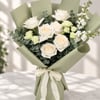Buy Whispers of Ivory and Sage Bouquet