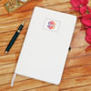 Gift White Diary - Customized with Logo