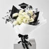 White Elegance Graduation Bouquet Online