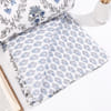 Shop White Mul Mul Cotton Floral Comfort Quilt