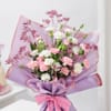 Buy White & Pink Carnations Bouquet