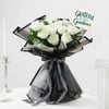 Gift White Roses Teacher's Day Bouquet