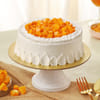 Gift White Summer Mango Harvest Cake  (2 kg)