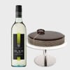 White Wine and Chocolate Mud Cake Combo