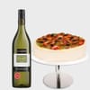 White Wine & Fruit Cake Combo
