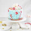 Winter Wonderland Semi-Fondant Christmas Cake (1 Kg) Online