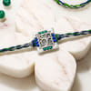 Gift Wishing Tree Rakhi With Kaju Katli