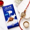 Wishing Tree Rakhi with Lindt Milk Chocolate Online