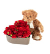 With Love red and Teddy 242665