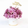 Women's Day Purple Flower Arrangement