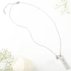Buy Women's Silver Pendant Chain With Charm And Cuff Bracelet - Personalized