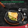 Gift Wonderchef Ferro Cast Iron Grill Pan 24cm Round