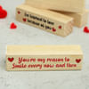 Buy Wooden Blocks with Love Message in Tray
