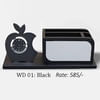 Wooden desk organiser