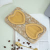 Wooden Tray - Heart - Assorted - Single Piece Online