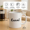 Gift Work Bestie Nutritional Facts Personalized Mug