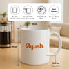 Gift Work Hard Travel Harder Personalized Mug